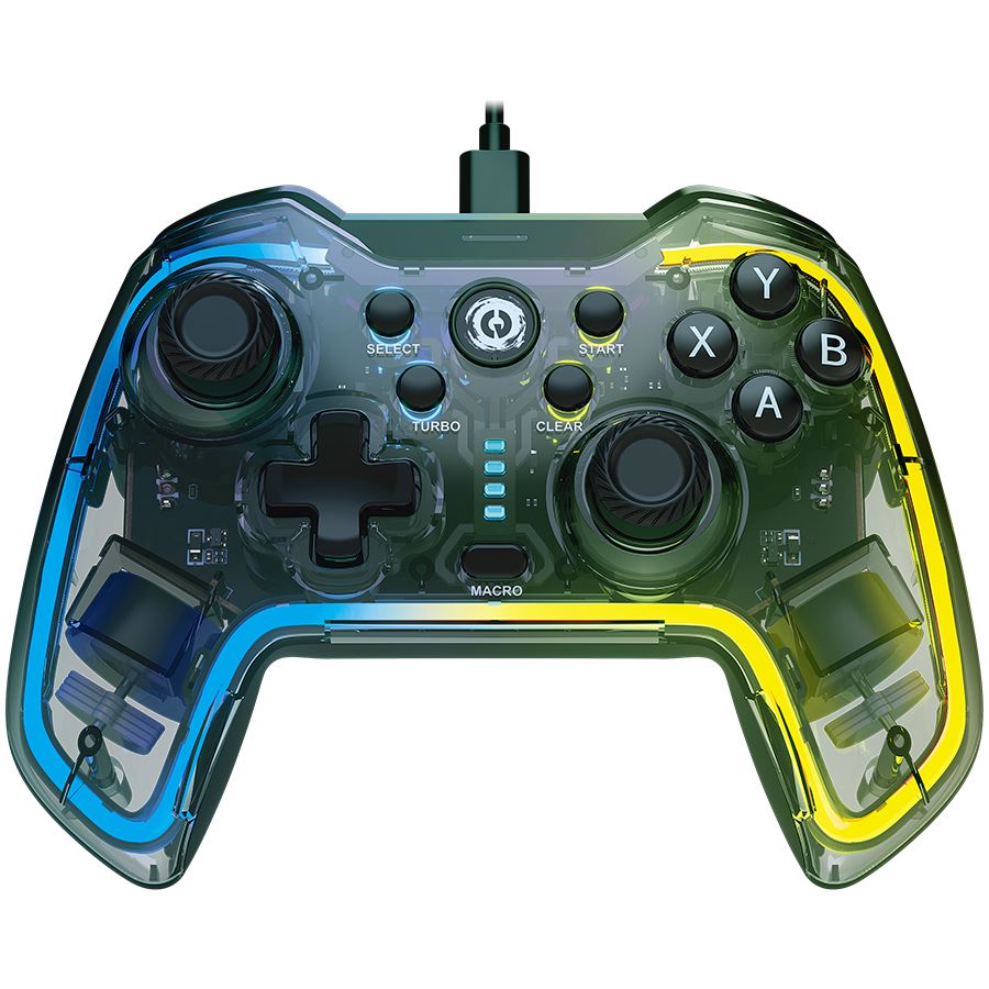 Canyon CND-GP02 vezetékes gamepad Win/PS3/Android m-box/Android tv set/Nintendo Switch Canyon CND-GP02 vezetékes gamepad Win/PS3/Android m-box/Android tv set/Nintendo Switch