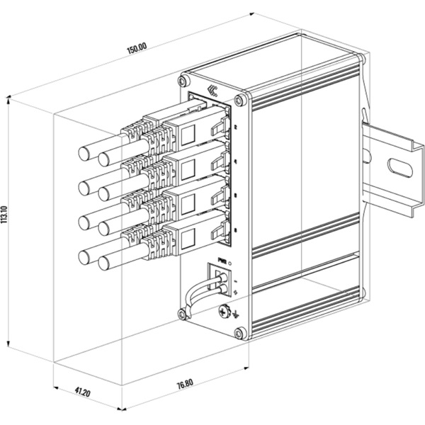 Teltonika TSW030 8-Port Ethernet Switch