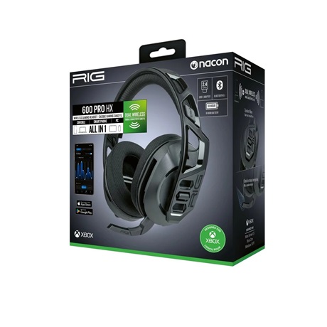 Nacon RIG 600 PRO HX gaming headset fekete