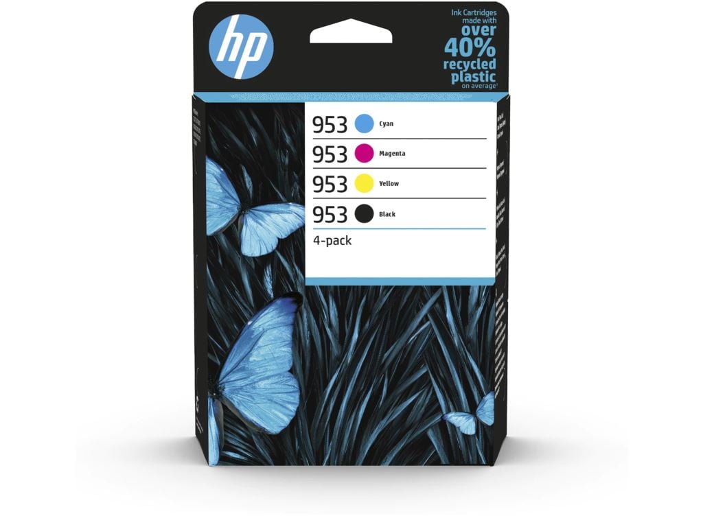 HP 953 tintapatron csomag fekete/cián/magenta/sárga (6ZC69AE) HP 953 tintapatron csomag fekete/cián/magenta/sárga (6ZC69AE)