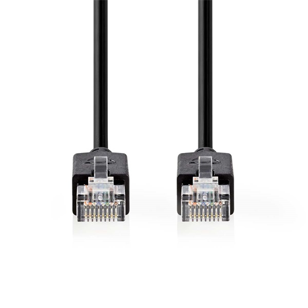 Nedis CCBW85100AT200 UTP Cat5e   LSZH  RJ45  10/100/1000 Mbit/s  hossz 20m patch kábel Fekete