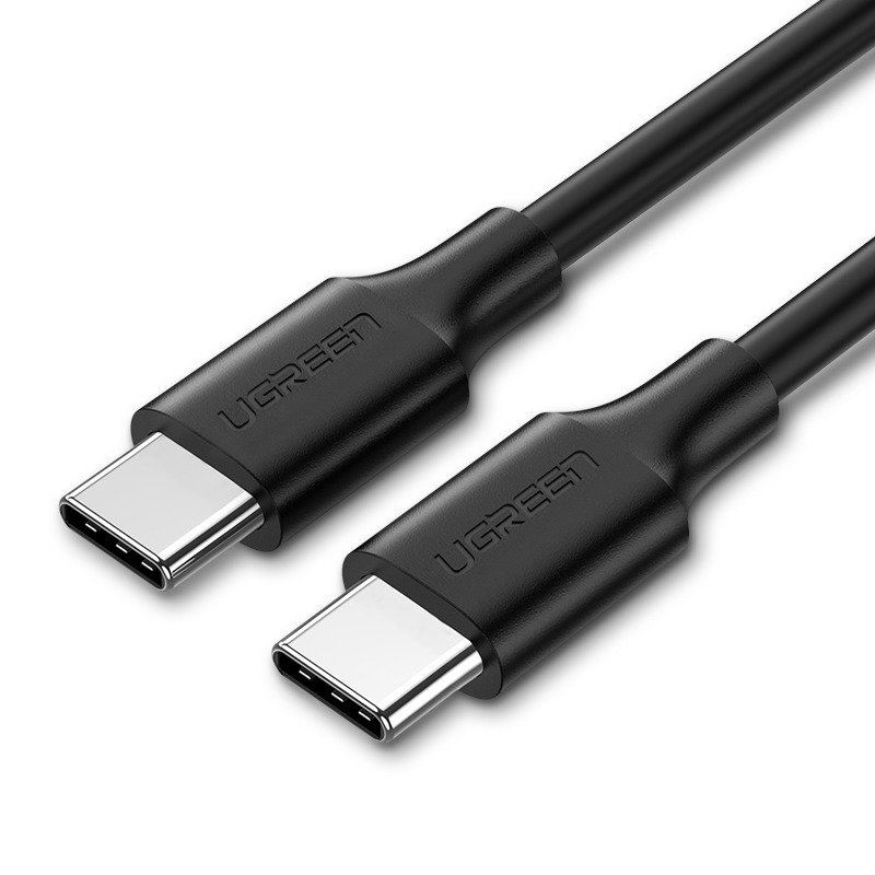 UGREEN USB-C– USB-C kábel, 0.5m, fekete (50996) UGREEN USB-C– USB-C kábel, 0.5m, fekete (50996)