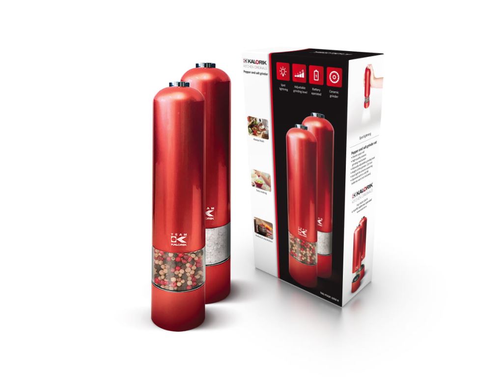 Kalorik PSGR1050R só és bors örlő piros Kalorik PSGR1050R só és bors örlő piros