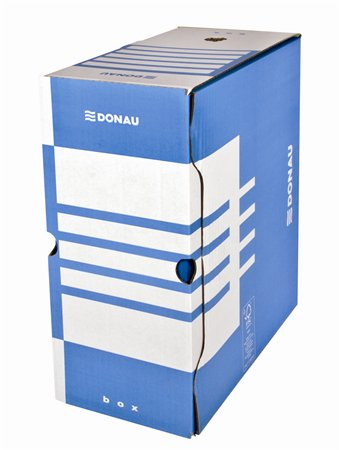 DONAU Archiválódoboz, A4, 155 mm, karton, , kék (D76633K)