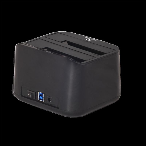 Advance  DUALDOCK CLONE 2.5" / 3.5" HDD/SSD Dokkoló Fekete 