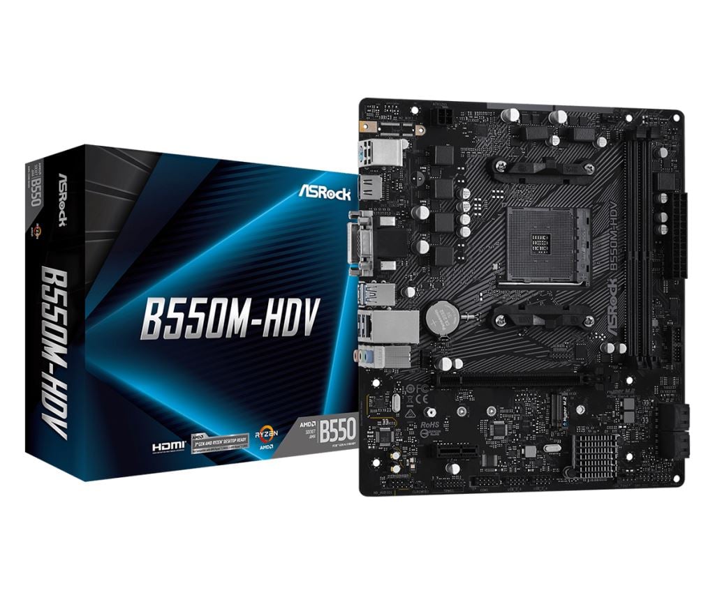 ASRock B550M-HDV alaplap ASRock B550M-HDV alaplap