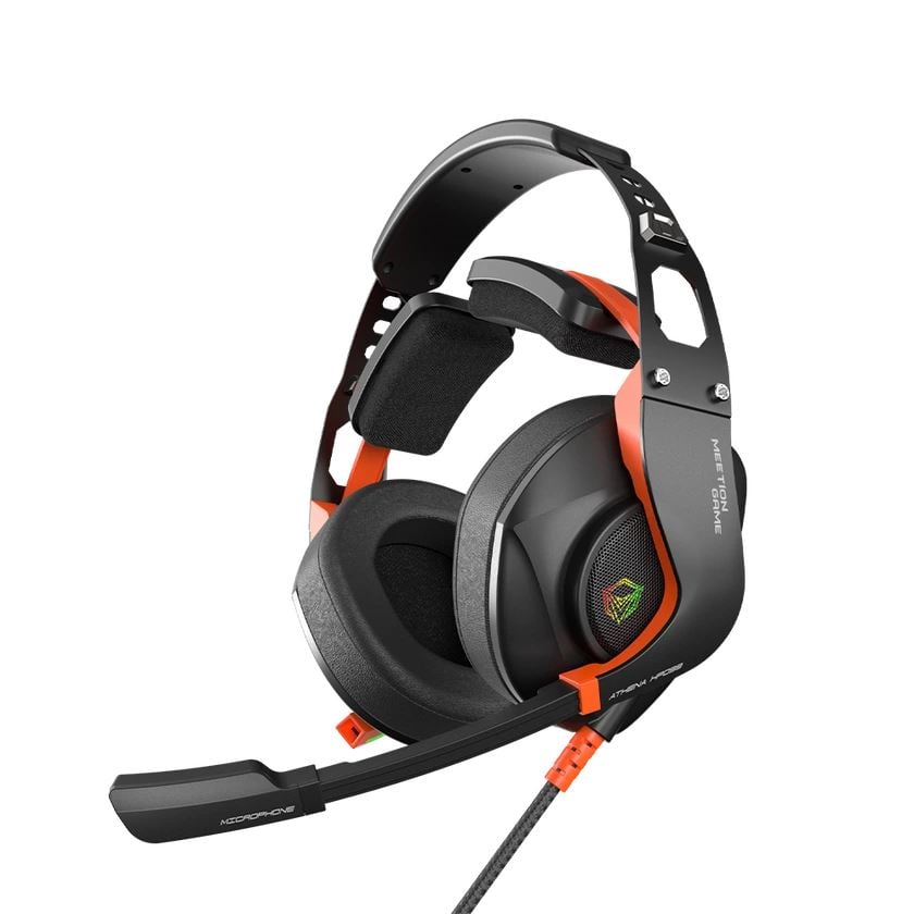Meetion HP099 gaming headset fekete-narancs 