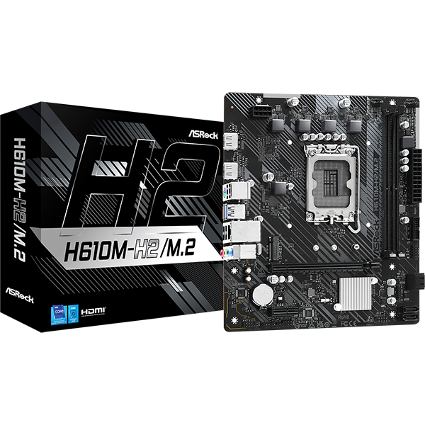 ASROCK S1700 H610M-H2/M.2 INTEL H610 mATX Alaplap ASROCK S1700 H610M-H2/M.2 INTEL H610 mATX Alaplap