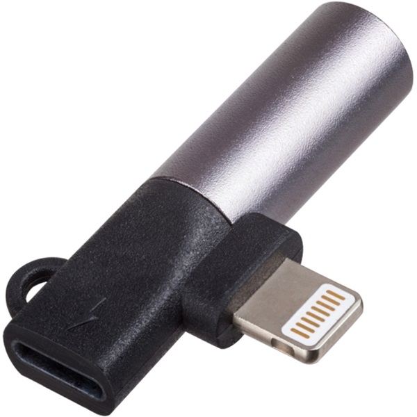 Akyga AK-AD-63 Lightning/Lightning/Jack 3.5mm adapter