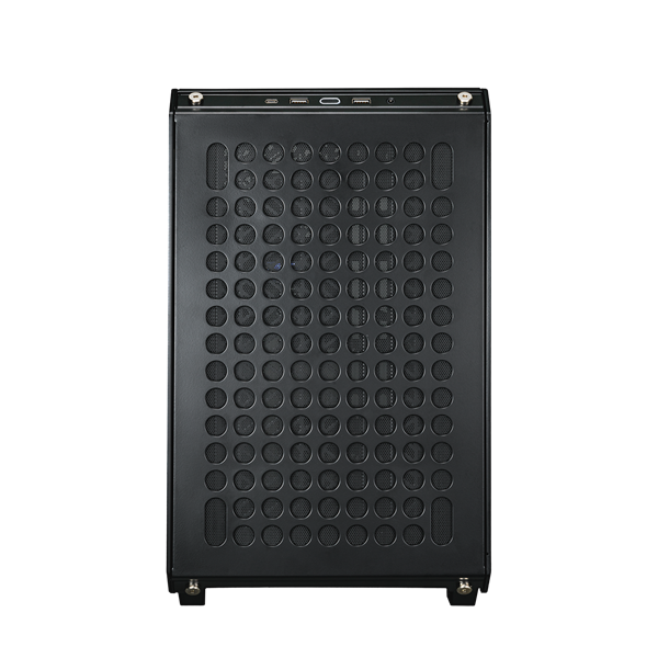 COOLER MASTER Mid ATX QUBE 500 FLATPACK BLACK EDITION Tápegység nélkül Ház  fekete