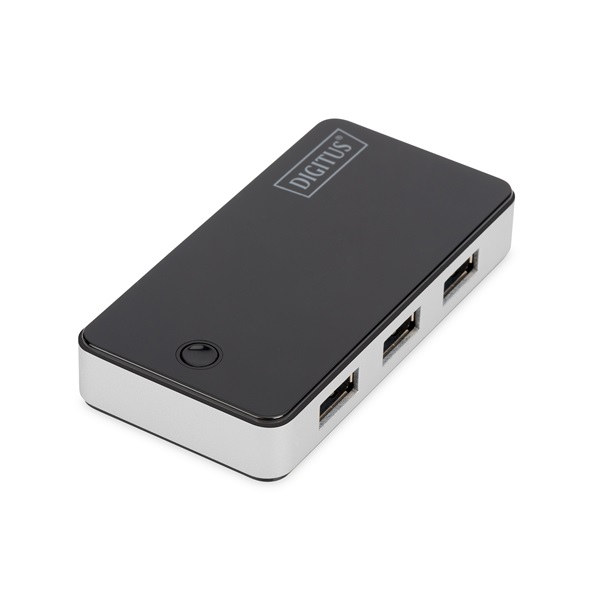 Digitus USB 3.0 4 portos Hub fekete (DA-70231) Digitus USB 3.0 4 portos Hub fekete (DA-70231)