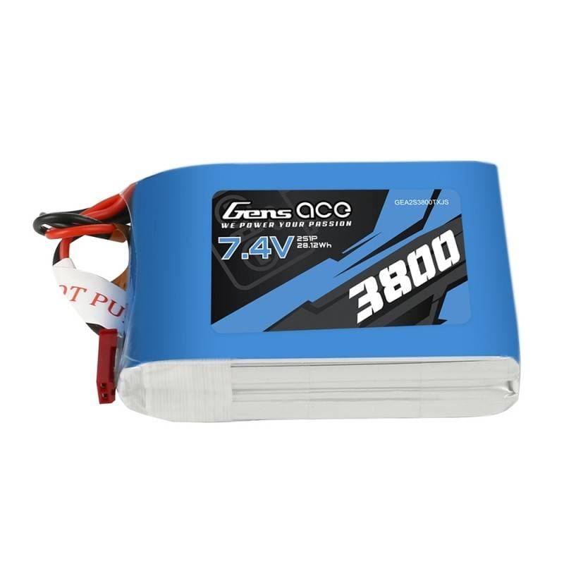 Gens Ace Taranis Q X7 3800mAh 7.4V 1C 2S1P akkumulátor (GEA2S3800TXJS) Gens Ace Taranis Q X7 3800mAh 7.4V 1C 2S1P akkumulátor (GEA2S3800TXJS)