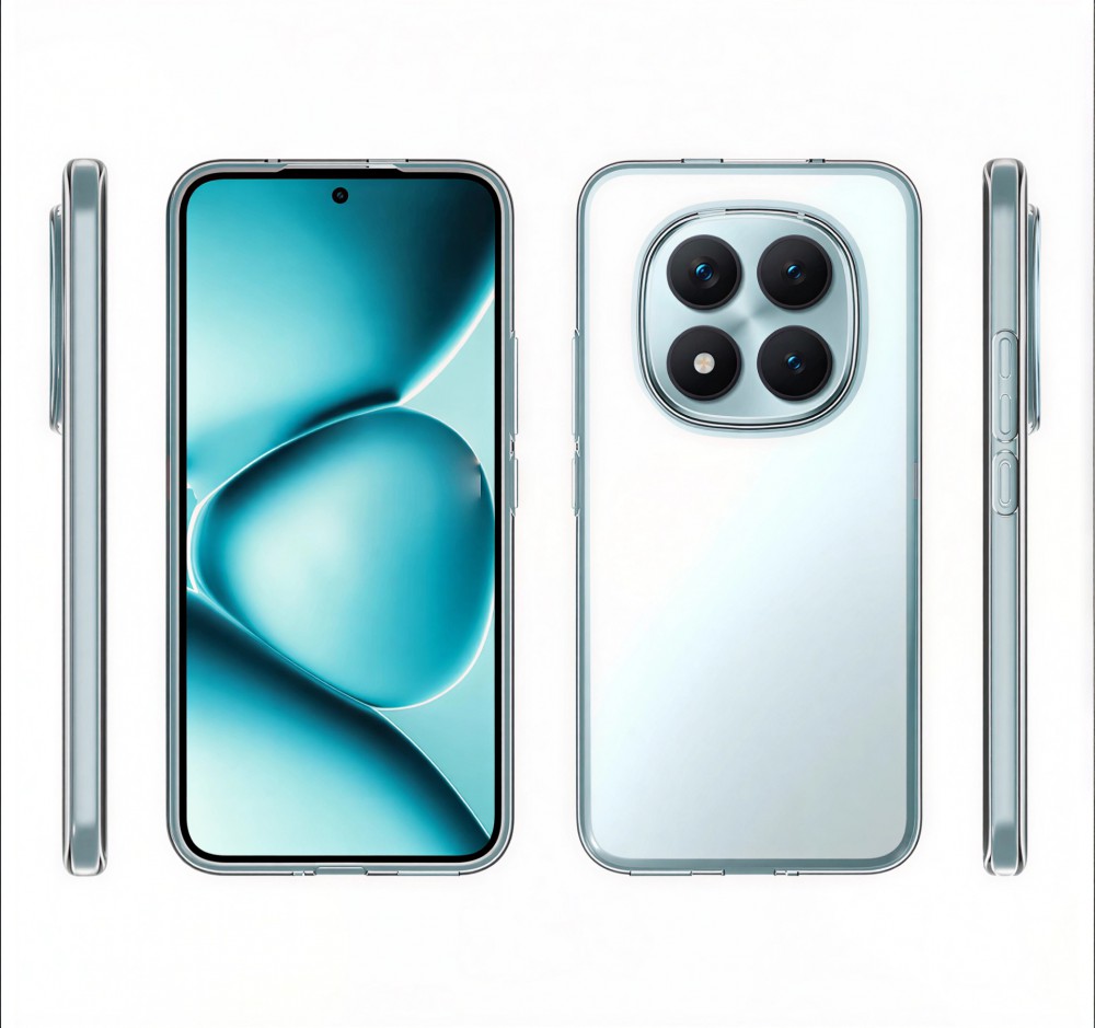 Cellect Xiaomi Redmi Note 15 4G vékony szilikon hátlap Átlátszó