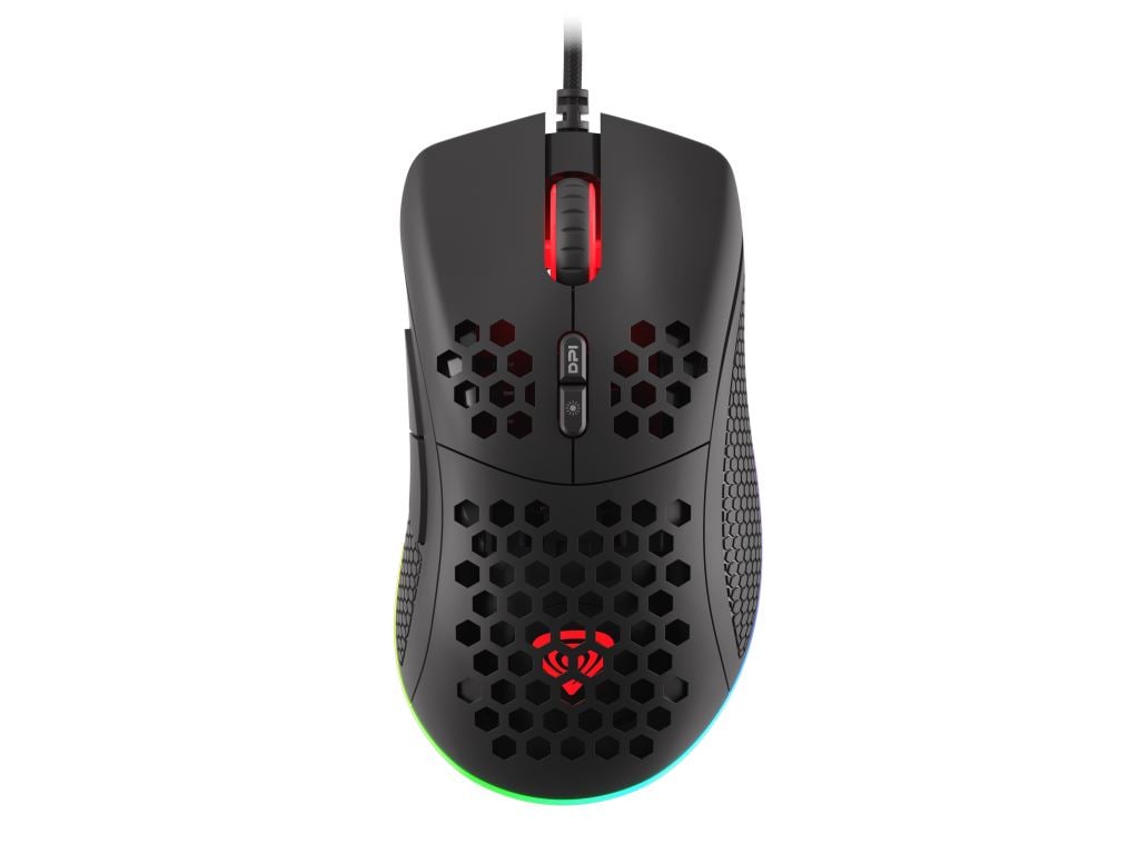 Genesis Krypton 555 gaming optikai egér fekete 