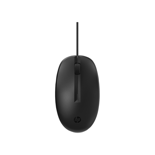 HP 125 Vezetékes egér  Fekete