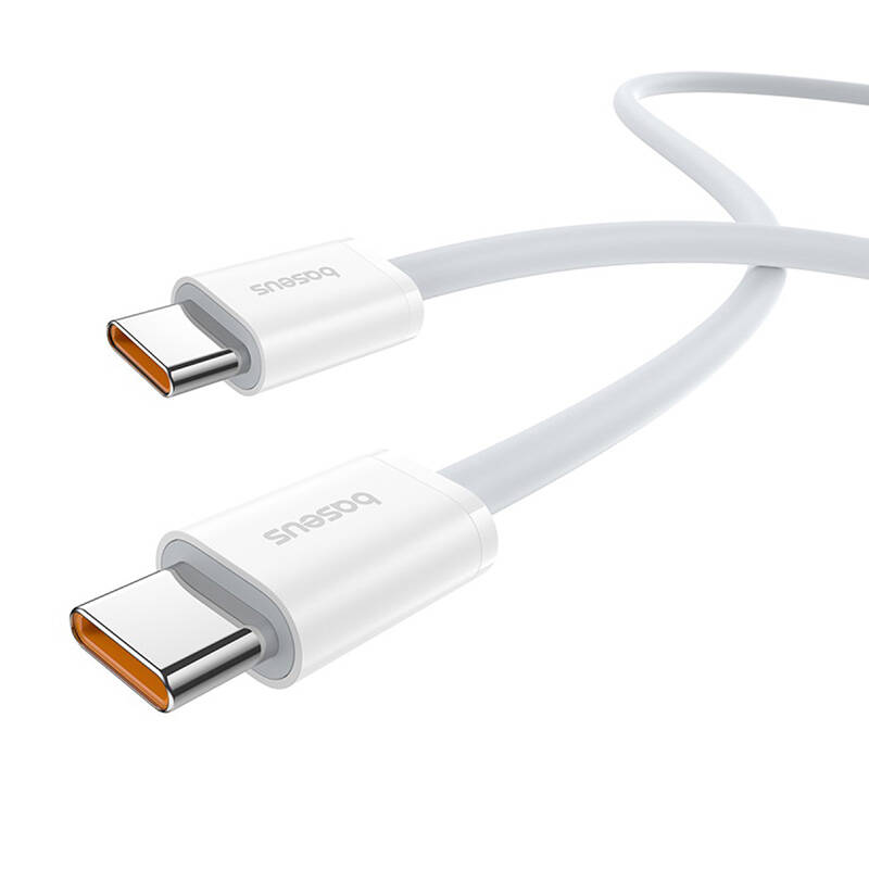 USB-C USB-C gyors töltőkábel Baseus Superior 2 100W 2m (fehér) USB-C USB-C gyors töltőkábel Baseus Superior 2 100W 2m (fehér)