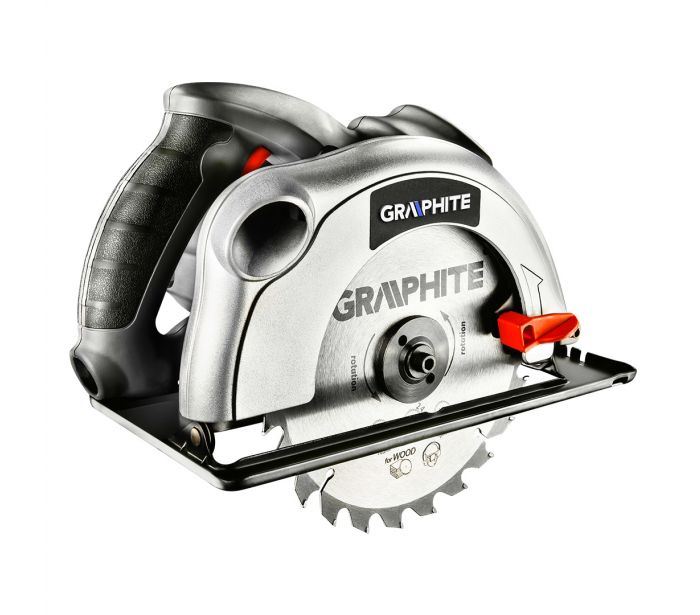 Graphite 58G488 Körfűrész 1200W 185mm + tartozékok és koffer
