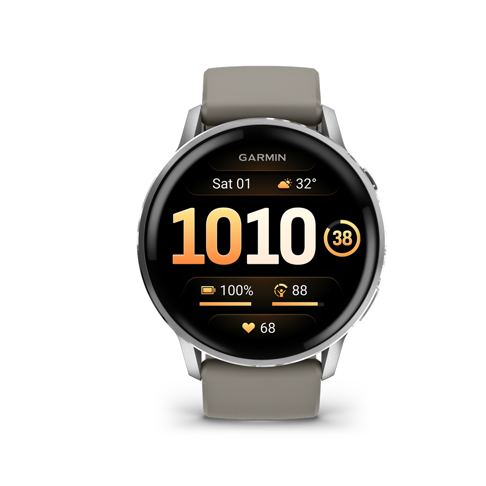 Garmin Venu 4 - 45 mm Okosóra  Ezüst-szürke