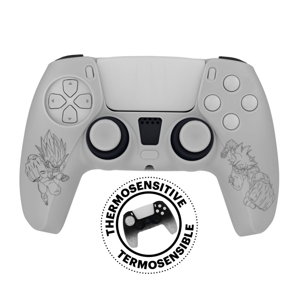 FR-TEC DRAGON BALL SUPER PS5 kontroller gumiborítás és analóg kupak  