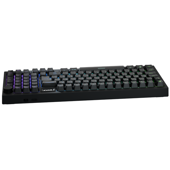  AVAX GM03 98% Gasket RGB mechanikus vezetékes billentyűzet Outemu piros switch