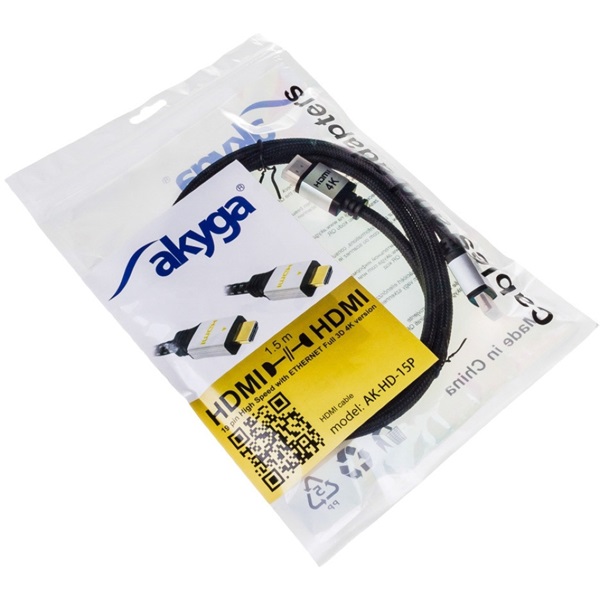 Akyga AK-HD-15P HDMI 2.0 PRO kábel 1.5m