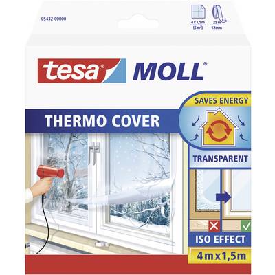 Hőszigetelő fólia ablakra 4 m x 150 cm tesamoll® Thermo Cover Hőszigetelő fólia ablakra 4 m x 150 cm tesamoll® Thermo Cover