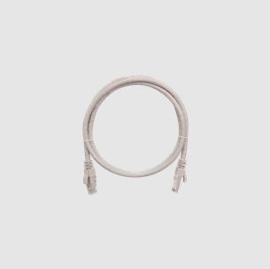Nikomax Patch kábel UTP, CAT6, PVC, 10m, szürke