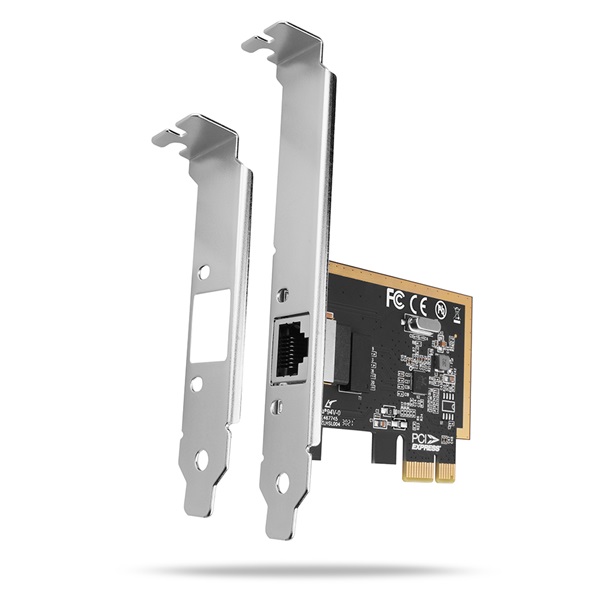 Axagon Gigabit Ethernet 1 sávos PCI-Express kártya (PCEE-GRF) Axagon Gigabit Ethernet 1 sávos PCI-Express kártya (PCEE-GRF)