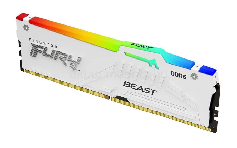 32GB 6000MHz DDR5 RAM Kingston Fury Beast White RGB EXPO CL30 (KF560C30BWEA-32) 32GB 6000MHz DDR5 RAM Kingston Fury Beast White RGB EXPO CL30 (KF560C30BWEA-32)