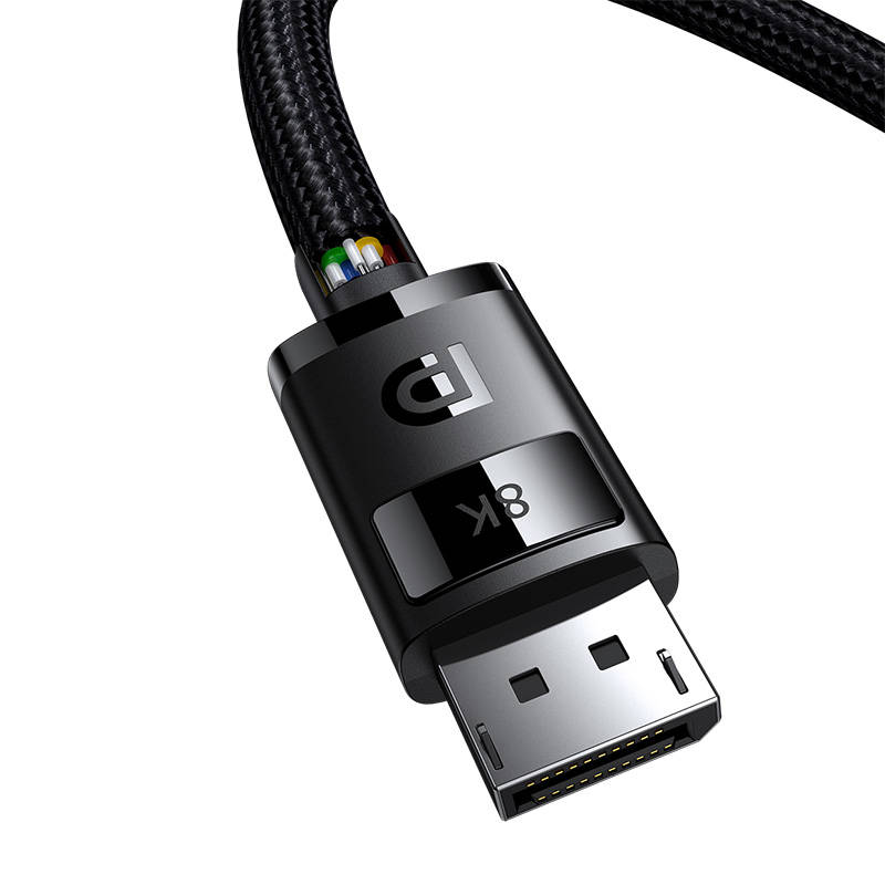 DP 8K to DP 8K cable Baseus High Definition 1,5 m (black) DP 8K to DP 8K cable Baseus High Definition 1,5 m (black)