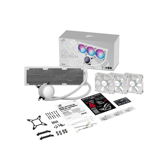 ASUS ROG RYUO III 360 ARGB WHITE EDITION univerzális vízhűtés