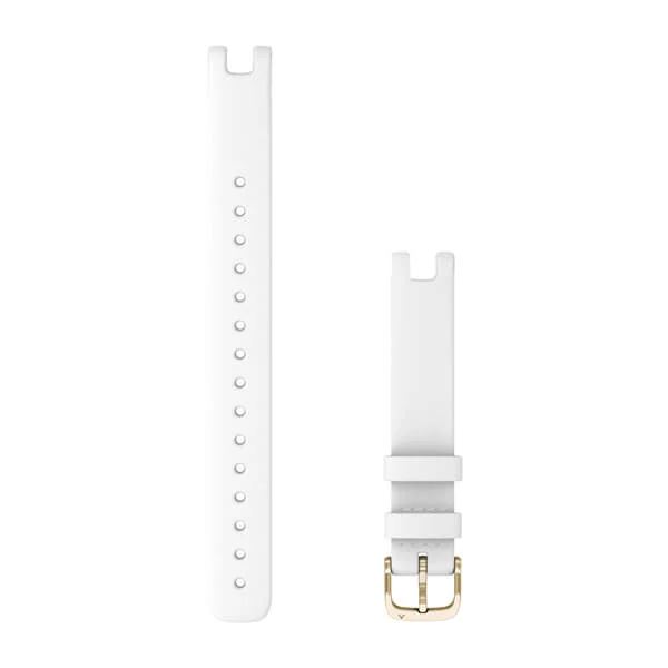 Garmin Lily fehér bőr óraszíj 14mm (nagy) (010-13068-A6)