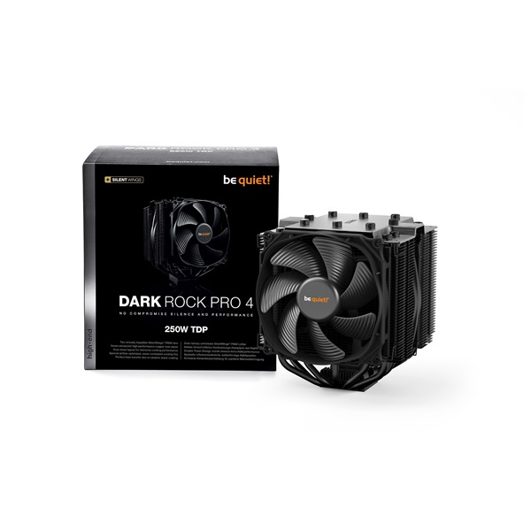 Be Quiet! Dark Rock Pro 4 univerzális CPU hűtő (BK022)