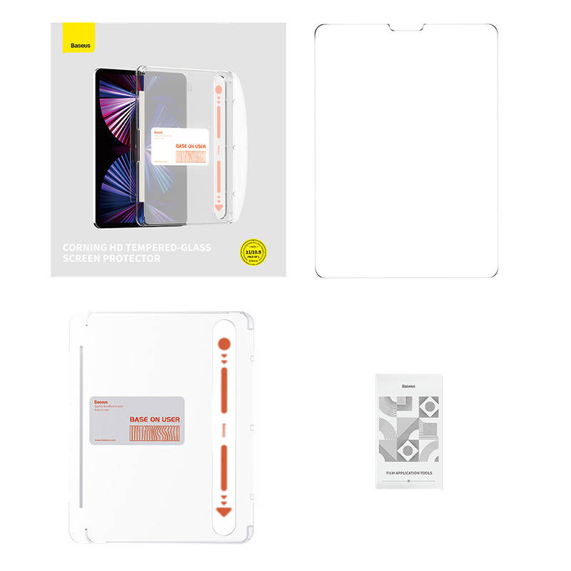 Tempered Glass Baseus Screen Protector for Pad Pro 11" (2018/2020/2021/2022)/Pad Air4/Air5 10.9"