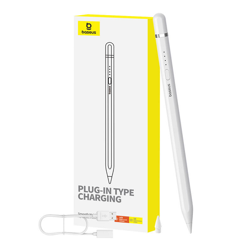 Baseus Smooth Writing Series vezeték nélküli stylus aktív  lightning csatlakozó Fehér 