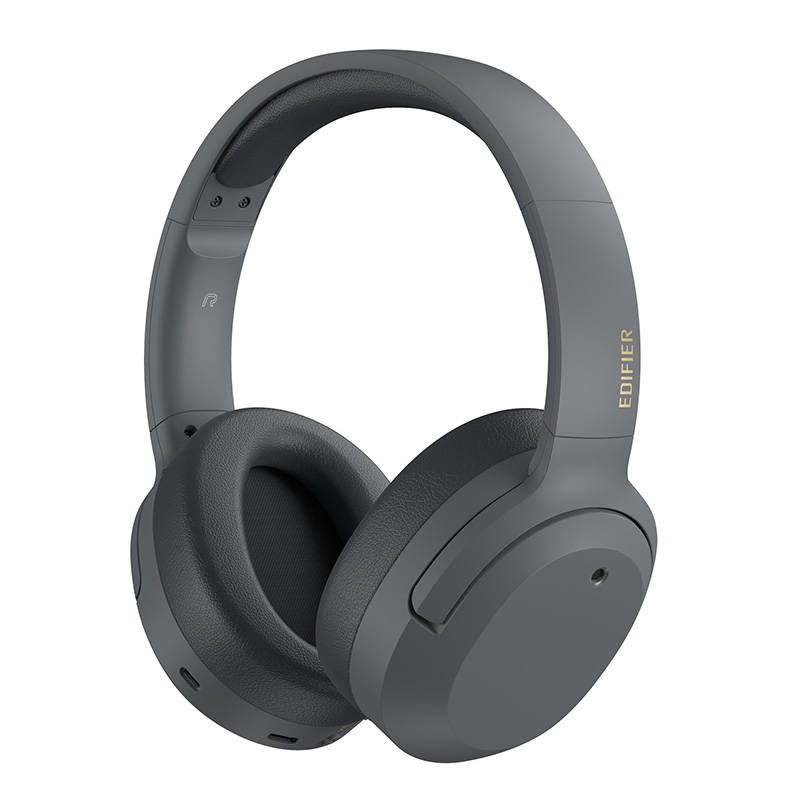 Edifier W820NB Plus Vezeték nélküli fejhallgató, ANC (Szürke)