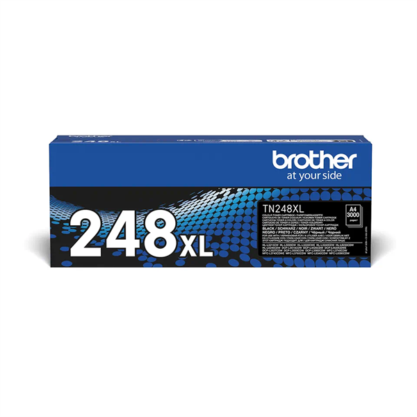 BROTHER TN-248XLBK Highcap 3.000 oldal (ISO/IEC 19798) Fekete Toner Eredeti BROTHER TN-248XLBK Highcap 3.000 oldal (ISO/IEC 19798) Fekete Toner Eredeti