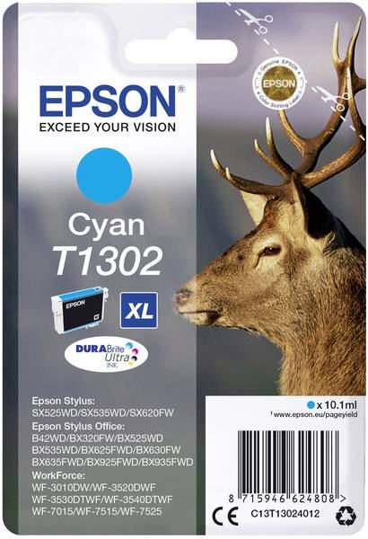 Epson T1302 DURABrite Ultra tintapatron cián (C13T13024012)