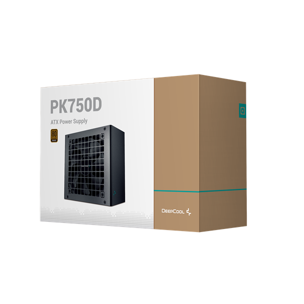 DeepCool PK750D  80 Plus Bronze Aktív PFC 750W 12cm Tápegység 