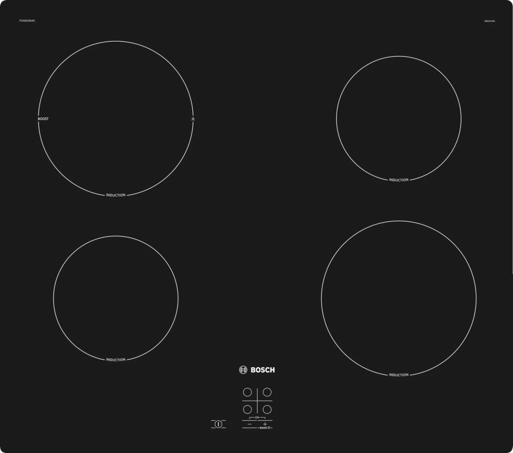 Bosch PUG61RAA5E beépíthető indukciós főzőlap