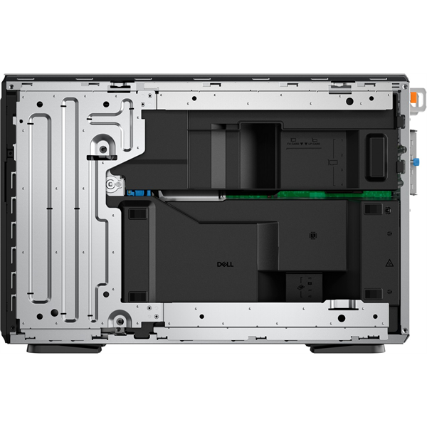 DELL ISG szerver  PE T360 torony (8x3.5"), 4C E-2434 3.4GHz, 1x16GB, 1x480GB RI SSD; H755, iD9 Ba., 2x700W.
