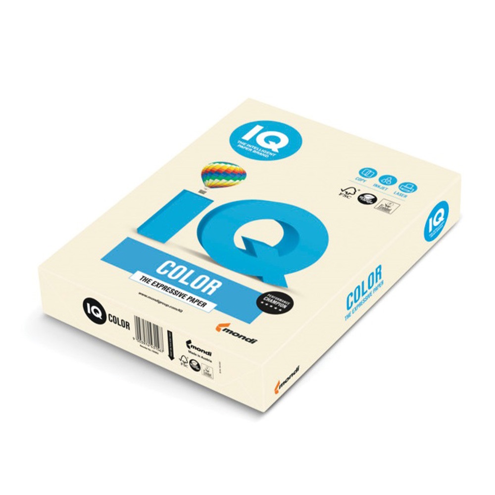 Mondi Másolópapír, színes, A4, 160g.  CR20 250ív/csomag, pasztel krém (C416PCR20)