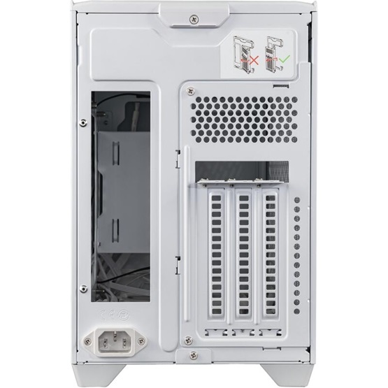  Cooler Master MasterBox  NR200PV2-WCNN-S00 Számítógépház Fehér