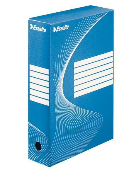 Esselte Standard archiváló doboz 80mm kék (128411)