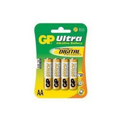 GP 1.5V Ultra alkáli 15AU ceruza (AA) elem (4db/blister) (GP15AU-2UE4) GP 1.5V Ultra alkáli 15AU ceruza (AA) elem (4db/blister) (GP15AU-2UE4)