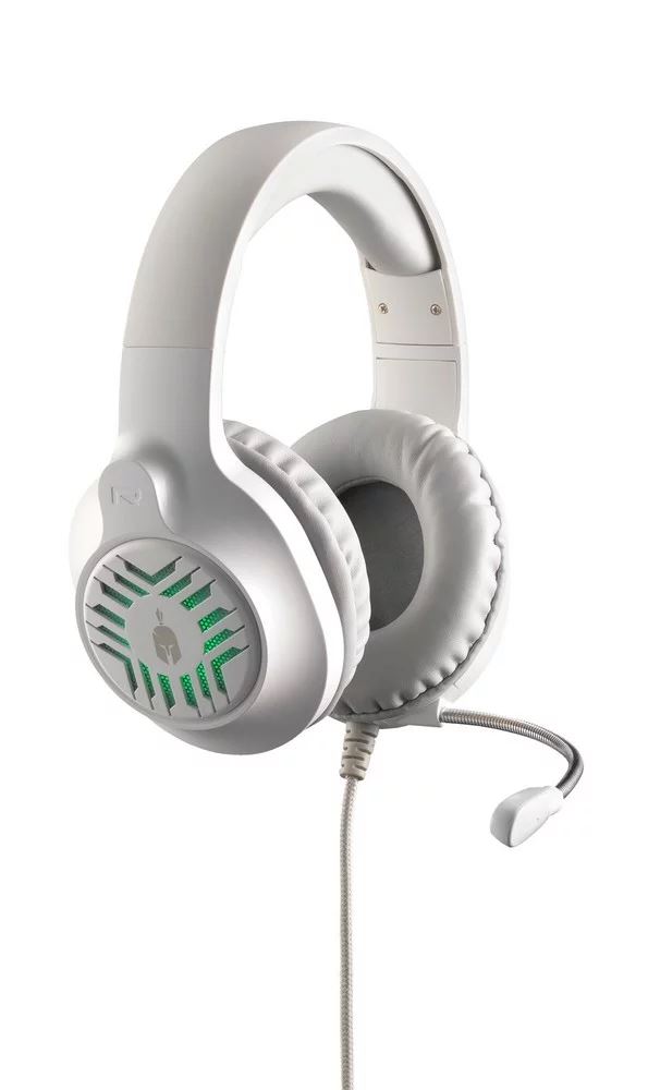 Spartan Gear Medusa vezetékes headset fehér-szürke