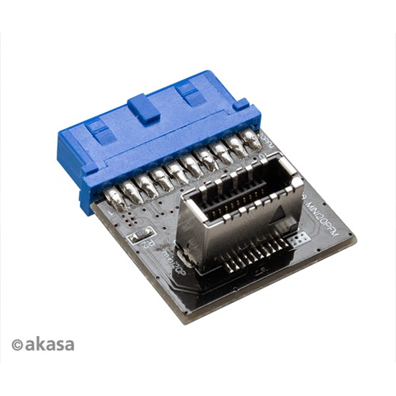  Akasa AK-CBUB51-BK USB3.1 19-pin motherboard header 