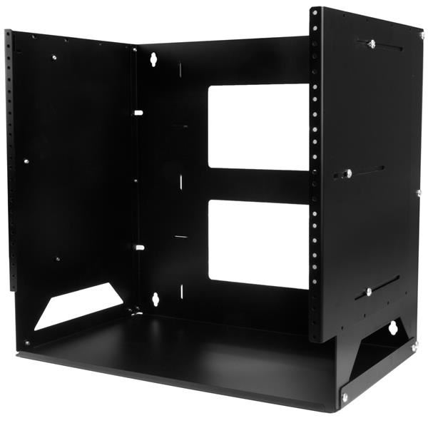Startech.com 8U beépíthető rackszekrény 480x450mm fekete (WALLSHELF8U) Startech.com 8U beépíthető rackszekrény 480x450mm fekete (WALLSHELF8U)