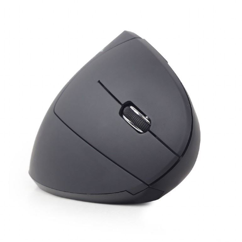 Gembird MUSW-ERGO-01 vezeték nélküli ergonomikus optikai egér fekete Gembird MUSW-ERGO-01 vezeték nélküli ergonomikus optikai egér fekete