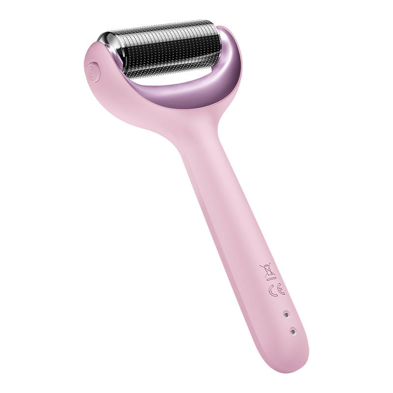 MicroNeedle Face&Body Roller 9in1 Geske with APP (pink)